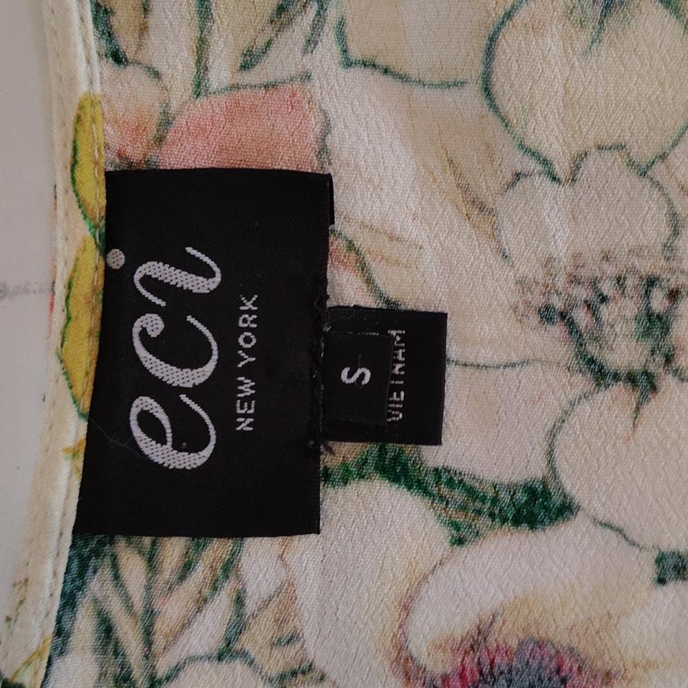 ECI Floral Maxi Dress - Red, Green, White - Picture 12 of 16